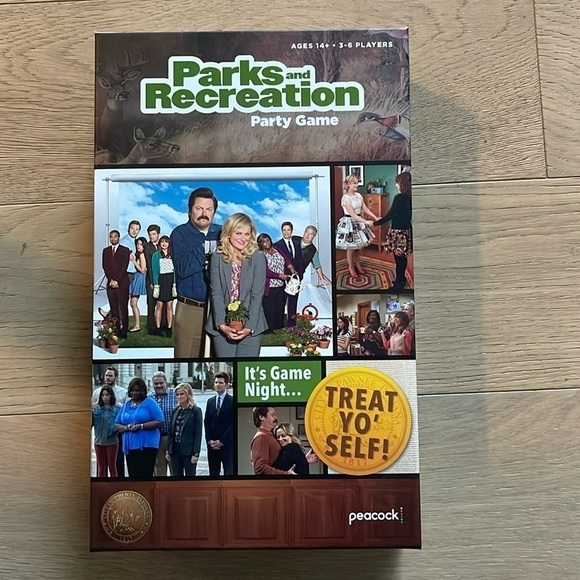 Parks and Recreation Party Game Sealed New Funko Games Peacock TV Show Office - Picture 1 of 6